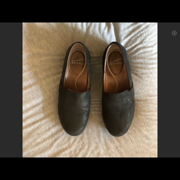 Dansko Nubuck Platform Loafer - Picture 2 of 7
